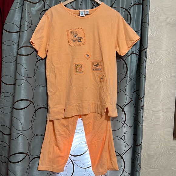 Onque Casuals Pants - Onque set Med 100% Cotton